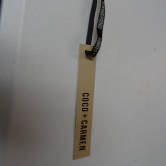 Coco + Carmen Green, White & Gray Long Sleeve Hoodie, NWT - Picture 7 of 8